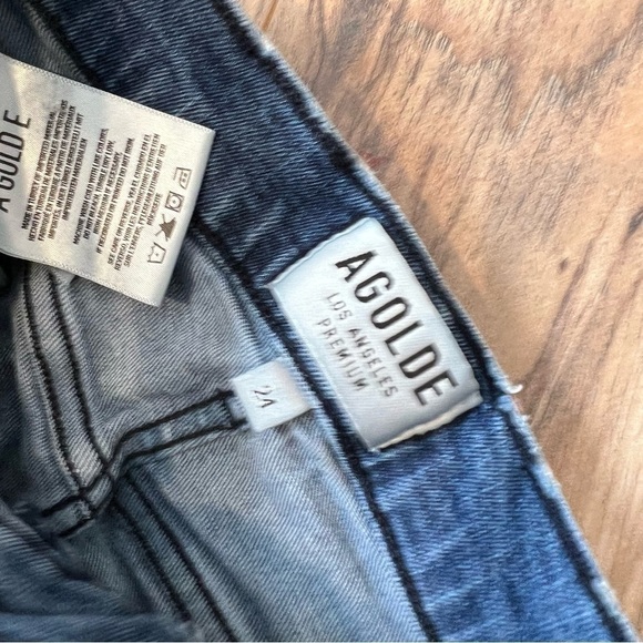 AGOLDE Sophie Hi Rise Crop Jean - Picture 12 of 13